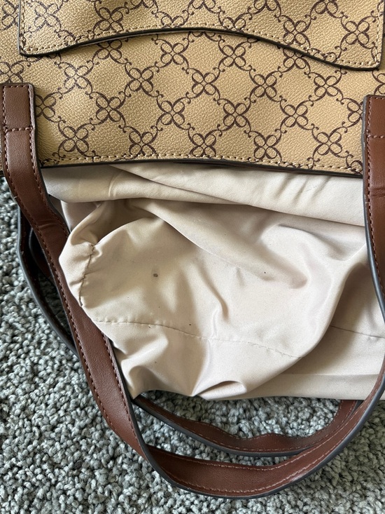 Nine West Brown Print Shoulder Crossbody Bag main image 2